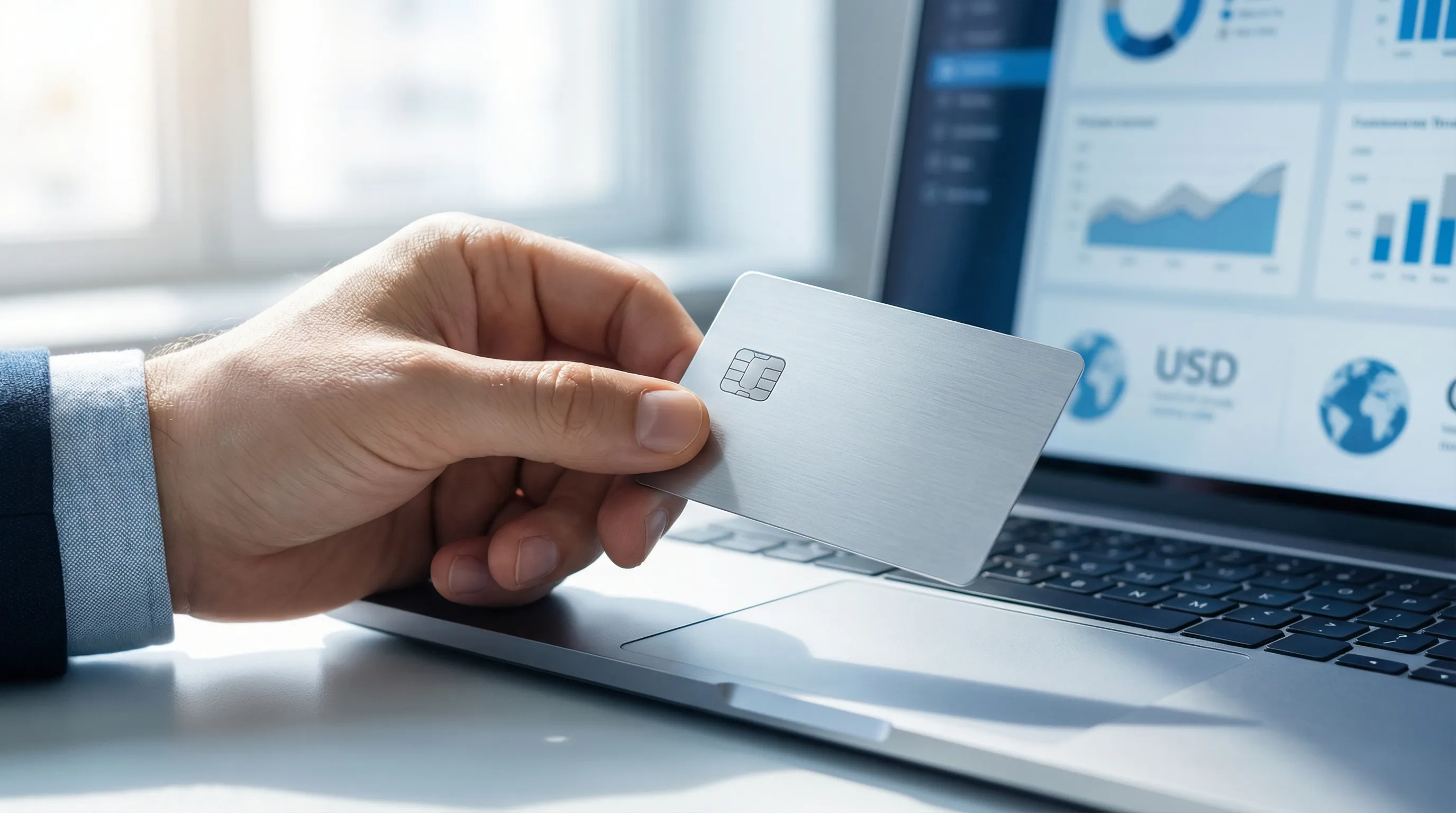 ABD'de kurulan LLC şirket sayesinde Stripe gibi global ödeme altyapılarına erişimi ve dolarla ödeme almayı simgeleyen bir görsel.