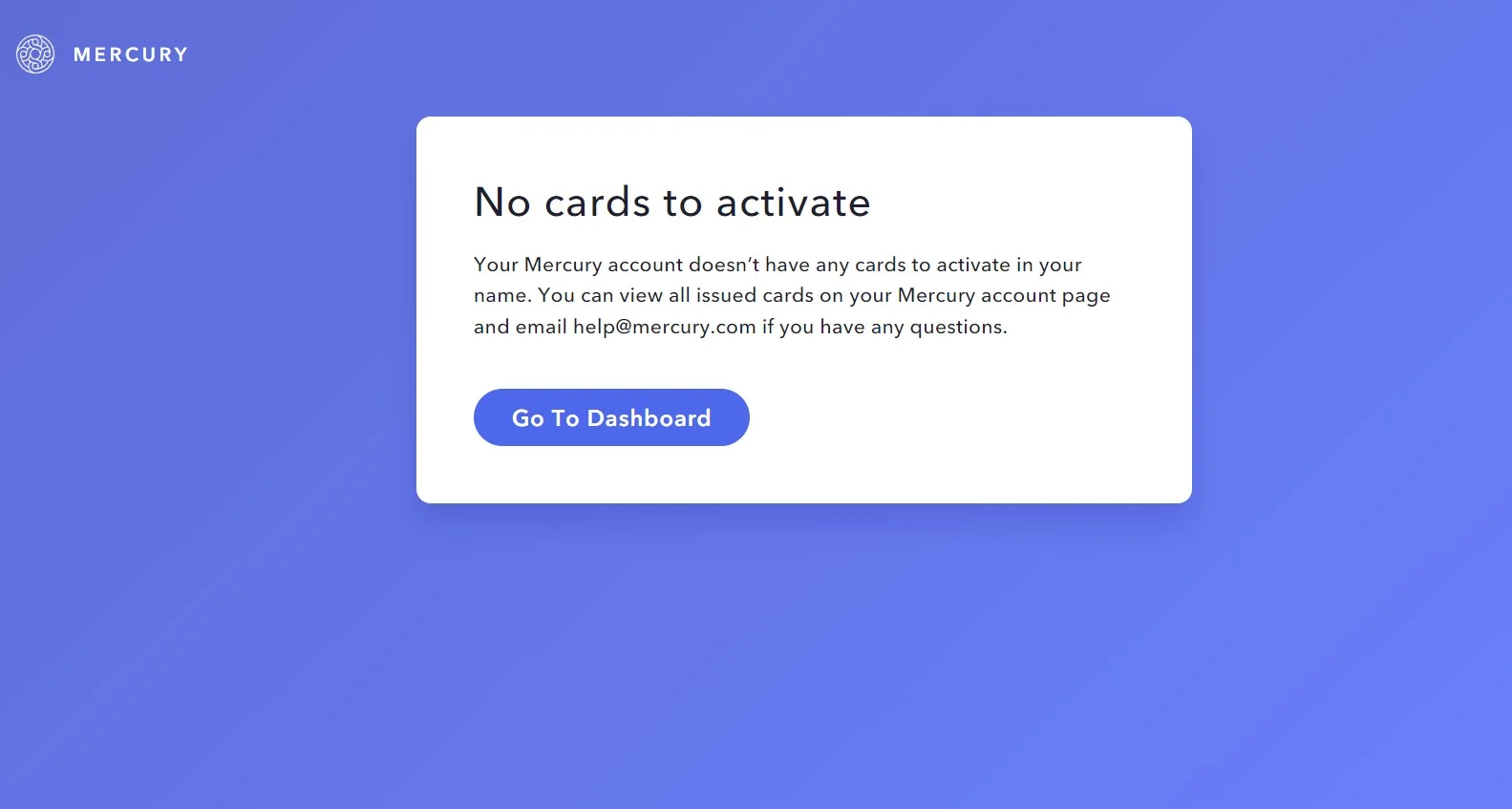 Mercurybank kart aktivasyonu