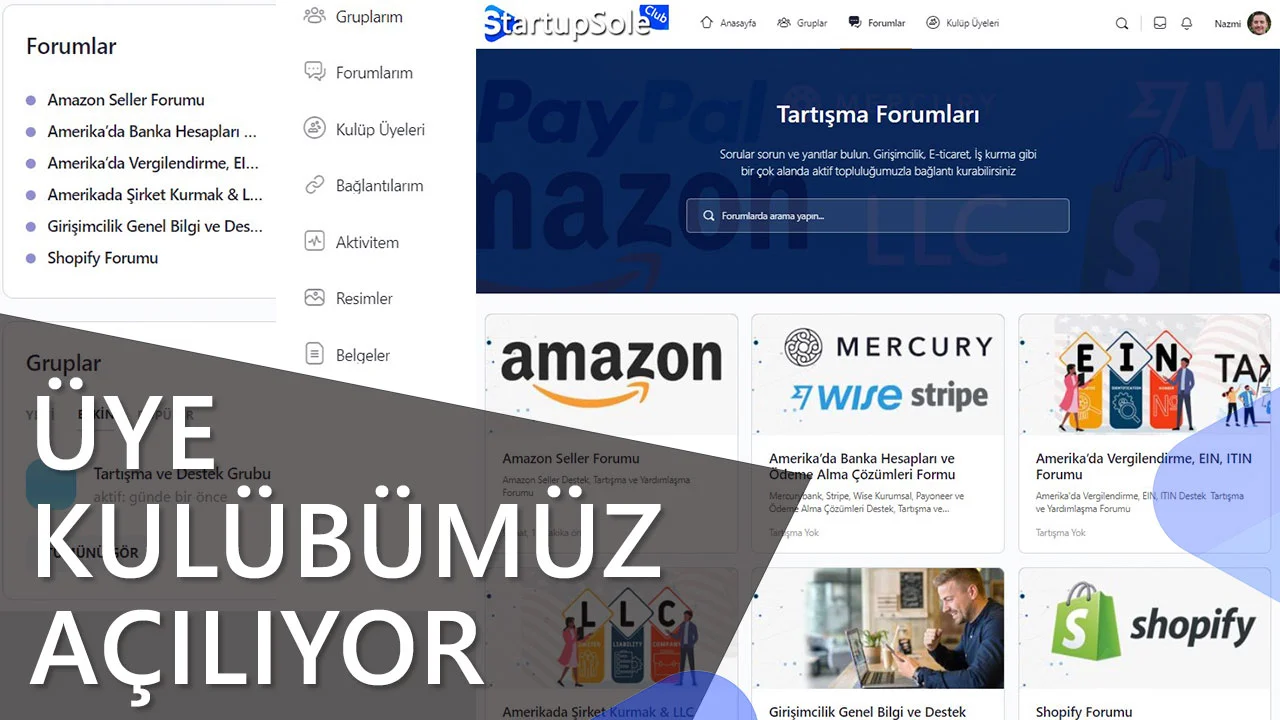 Üye Kulübümüz Açılıyor