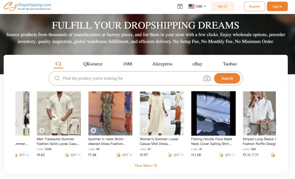 CJ Dropshipping ile E-Ticarete Başla