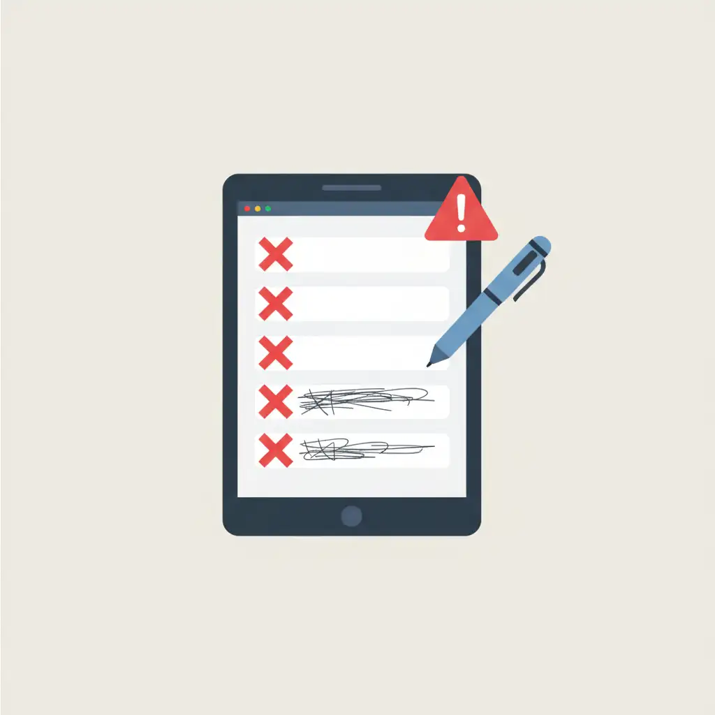 Stripe Eksik veya Yanlış Bilgi anlatan görsel